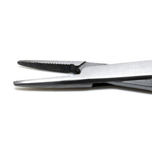 Instrumento médico TC Crile Portaagujas de madera 20cm Portaagujas recto quirúrgico profesional OEM Etiqueta privada disponible - Product Image 3