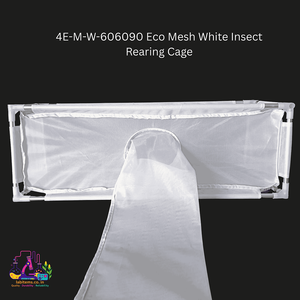 Jaula Ecológica Blanca para Cría de Insectos 4E-M-W-606090 Hecha de Malla de Tela Resistente - Product Image 1