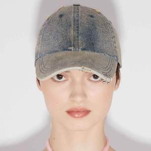 2024 Llegada OEM Fabricación Negro 100% Lona de algodón Desgastado Elegante Deportes 5 Panel Baloncesto Deportes Sombreros a granel - Product Image 5