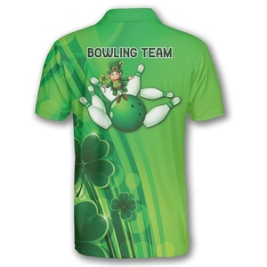 New style best quality <b>bowling</b> jerseys for men with smooth quick-dry fabric and customizable team names numbers and logos - Product Image 3