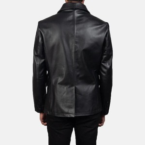 Hombres Ropa Venta Caliente Profesional 2024 Material De Cuero Oem Odm 2024 Chaqueta De Cuero Hombres - Product Image 6