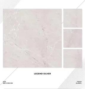 Impresión de inyección de tinta Mármol Look New Era Lujoso Baldosas de porcelana Baldosas vitrificadas Baldosas de cerámica de piso digital HD 60x60 De en - Product Image 2