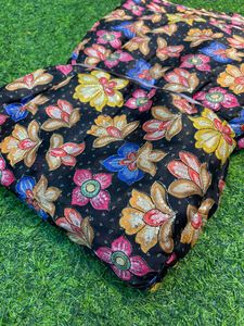 Raghuveer kreasyonlar Premium işlemeli bluz kumaş tasarımcısı etnik giyim pullu & <span class=keywords><strong>Zari</strong></span> ile kızların pijama ve astar için çalışmak - Product Image 4