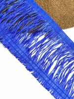 Chaîne de franges en polyester brillant de 20 cm (8 pouces) en gros, couleur personnalisée pour la décoration de rideaux et textiles de maison