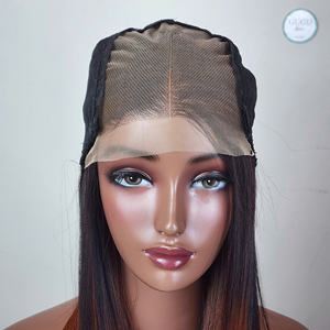 Vente en gros 100% vietnamien Remy cheveux avant de lacet perruque pour os brun droite sans colle Double dessiné longue longueur de haute qualité - Product Image 4