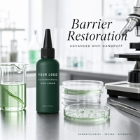 Sérum Équilibrant du Microbiome du Cuir Chevelu Anti-Pelliculaire Traitement Apaisant Démangeaisons Réparation de la Barrière Cutanée Essence Apaisante Cuir Chevelu Sensible 50ml 100%