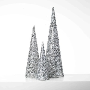 Arbre de Noël en métal rustique fabriqué à la main pièce décorative pièce maîtresse de vacances pour le décor saisonnier de Table de salon - Product Image 1