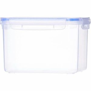 Contenedor de Plástico con Cierre, Cuadrado, Resistente al Calor, Duradero, Seguro para Alimentos, Material de Primera Calidad, Diferentes Tamaños, para Cocina - Product Image 1