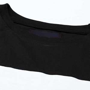 Camiseta Extra Grande para Hombre, 100% Algodón, Transpirable, Ecológica, de Alta Calidad, Estilo Holgado, Estampada, Informal, a la Moda - Product Image 4