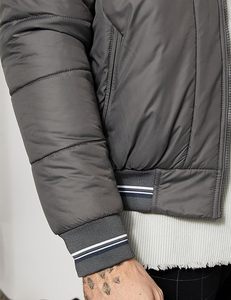 Modern Polyester-Cotton <b>Jacket</b> For <b>Men</b> Lightweight Comfortable Warm Outdoor Casual Fashion Polyester-Cotton <b>Jacket</b> - Product Image 5