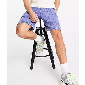 กางเกงขาสั้นผ้าฝ้าย100% สำหรับผู้ชายกางเกงขาสั้นสไตล์วินเทจสำหรับเล่นยิมผ้าเกล็ดปลาทำโลโก้ได้ตามต้องการ - Product Image 5