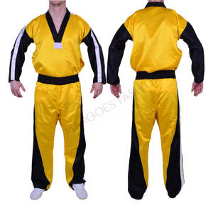 Uniformes de Artes Marciales Hechos a Medida, Kimono de Taekwondo y Jiu Jitsu, Conjuntos de Uniformes 100% Algodón, Color y Logotipo Personalizados, para Entrenamiento y Competencia - Product Image 4
