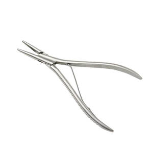 เครื่องมือต่อผมแบบปากโค้ง 200 วงแหวนซิลิโคน + คีม 1 ชิ้น + ตะขอเกี่ยวลวด 1 ชิ้น ผลิตในประเทศปากีสถาน - Product Image 1