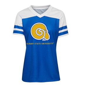 Camiseta Personalizada de Alta Calidad de Poliéster/Algodón Transpirable de la Universidad Estatal de Albany, Ropa Deportiva Universitaria HBCU para Verano Informal - Product Image 2