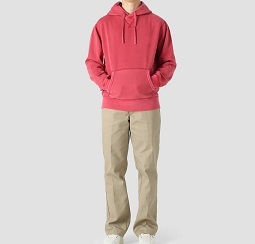 Vente en gros de sweatshirts graphiques d'hiver pour hommes de qualité supérieure sweats à capuche en coton et polyester avec poche kangourou Pakistan impression numérique teinte unie - Product Image 4