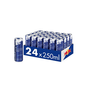 Bebida energética Red Bull Blue Edition con sabor a arándano, refuerzo de cafeína, sin azúcar, energía para deportes y trabajo. - Product Image 4