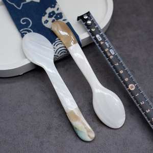 Cuillère à caviar en nacre fabriquée à la main de qualité supérieure Design élégant pour la cuisine raffinée Connexion directe du fabricant - Product Image 1