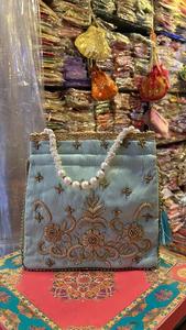Hot Selling Beautiful Indian Handmade Rajasthani Drawstring Potli Bags <b>for</b> <b>Wedding</b> Gift Returns Gifts Coin Purse <b>Handbags</b> - Product Image 3