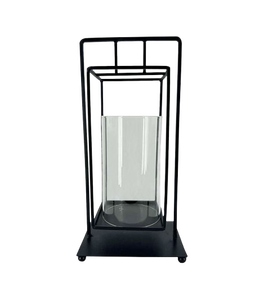 โคมไฟไม้ดีไซน์วินเทจพร้อมหูจับปอกระเจาสีขาวล้างคอลลอร์โคมไฟแก้วดีไซน์คลาสสิกงานแฮนด์เมดจำนวนมาก - Product Image 4