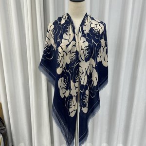 Wholesale Black <strong>Women</strong> Fancy Viscose Square Cotton <strong>Scarf</strong> With Fringe Patterns Spring Summer <strong>Scarf</strong> With Light Tassel <strong>Grey</strong> - Product Image 5