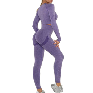 ชุดเล่นโยคะไร้ตะเข็บบราออกกำลังกายผ้าไนลอน/ผ้าสแปนเด็กซ์ระบายอากาศได้มีขนาดพิเศษ - Product Image 3