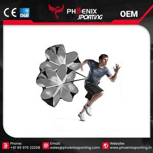 Paracaídas de entrenamiento de velocidad para correr, alta calidad, 42 ", con correa ajustable, resistencia para morder - Product Image 6