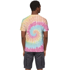 2025 camiseta personalizada para hombres Tie Dye media manga cuello redondo secado rápido 260g tela de punto camisetas para hombres - Product Image 3