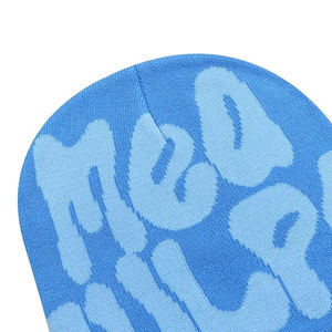 Gorro de punto personalizado OEM, gorro de punto al por mayor, gorros cálidos de calavera de invierno a granel con logotipo, ropa de calle de moda, tendencia 2026 - Product Image 4