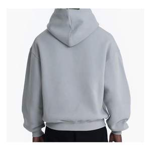 Sweat à capuche personnalisé pour hommes 100% coton français éponge poids lourd surdimensionné épaule tombante streetwear sweat à capuche vierge pour hommes de haute qualité - Product Image 5