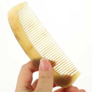 Peine de Cuerno de Búfalo Natural de Alta Calidad, Herramienta de Peinado Ecológica para Salón y Uso Doméstico, Directamente de la India - Product Image 5