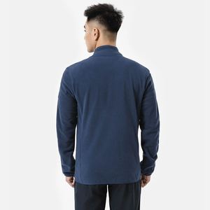Wholesale Men's Sherpa <b>Fleece</b> Hooded Blouson Street Style Heated Zipper Closure Jacket Stand Collar OEM Service Winter Season - Product Image 4