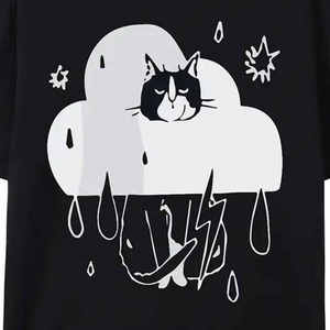 Camisetas de Punto Estampadas para Hombre de Alta Calidad, 100% Algodón, Cuello Redondo, Manga Corta, Ecológicas y Antiarrugas - Product Image 5