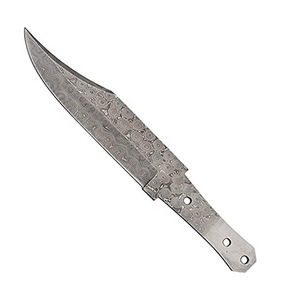 Custom Handmade Damascus Steel Full Tang Chef <b>Knife</b> High Quality Blank Blade Custom Thickness Serrated Edge Clip Point - Product Image 4