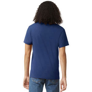 Camiseta con serigrafía personalizada de temporada de verano azul para hombre - Product Image 2