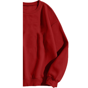 Sudadera Ecológica para Mujer, Uso Diario, Bordado Sólido, Felpa, Transpirable, Resistente al Viento, Poliéster/Algodón, 340g, Invierno, Logotipo Frontal - Product Image 5