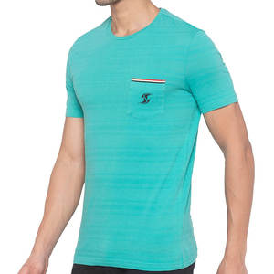 Camiseta personalizada de estilo único para hombre, de buena calidad, con impresión de logotipo personalizado, manga corta. - Product Image 1