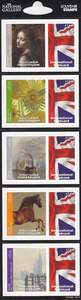 Estampillas Postales del Reino Unido, Pegatinas de Estampillas del Royal Mail con Monumentos de Londres, Estampillas de Primera Clase del Reino Unido - Product Image 5