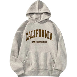 Sudadera con capucha de algodón a granel personalizada Jersey de gran tamaño Unisex Drop Shoulder Heavyweight Streetwear gráfico impreso sudadera al por mayor - Product Image 1