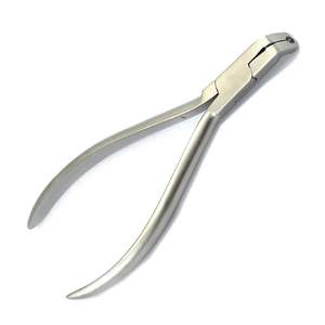 Alicates de desunión angulados ortopédicos Dantal, soporte manual de acero inoxidable, alicates de eliminación de banda adhesiva utilizados para la ortodoncia - Product Image 5