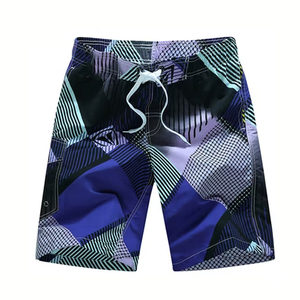 Shorts de Baño de Secado Rápido, Talla Grande, Personalizados OEM, con Estampado por Sublimación, para Hombre, Ropa de Verano - Product Image 1