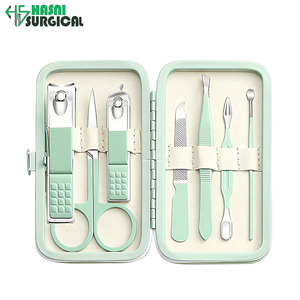 OEM & ODM Medical Instruments Manufacturer 7-Piece Manicure & <b>Pedicure</b> <b>Set</b> with Nail Clippers - Product Image 4