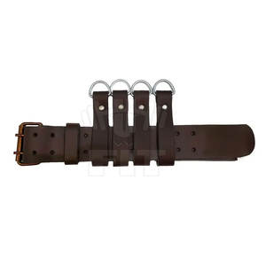 Ceinture de rangement d'outils en cuir personnalisée avec votre logo, fabrication au Pakistan, vente en gros, ceintures d'outils en cuir légères - Product Image 4