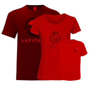 Camiseta ajustada informal para mujer ecológica de alta calidad, etiqueta privada impresa personalizada, manga corta, 100% algodón, cuello en V, EL - Product Image 4