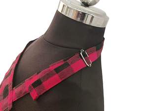 Tablier de taille en coton extra fort classique imprimé Conception multicouche Options de couleur personnalisées Surface imperméable Boucles durables - Product Image 4