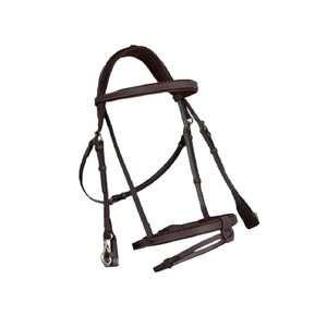 French Noseband Training Bridle <b>Dressage</b> Bridle Double Bridle <b>Dressage</b> at Wholesale Price Folded - Product Image 1