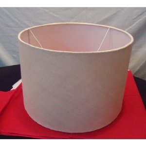 Abat-jour Empire imprimé numérique personnalisé en tissu ikat avec porte ampoule E 27 Anneau supérieur Anneau inférieur rond pour la fabrication de lampe de table - Product Image 1