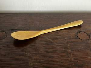 Cuillère en os de buffle naturel, artisanale, polie, écologique, ustensile de cuisine traditionnel, durable et non toxique - Product Image 5