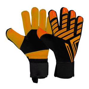 Vente en gros de gants de football professionnels antidérapants gants de gardien de but en latex respirants et durables pour l'extérieur - Product Image 4