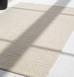 Tapis modernes en laine naturelle, tressés à la main, tapis en laine tressés à la main pour le salon - Product Image 2