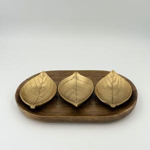 Tazón de Aluminio de Alta Calidad con Recubrimiento PVD Dorado para Servir Frutos Secos, Tazón de Servir de la Mejor Calidad para Chocolates, para Bodas y Eventos - Product Image 4